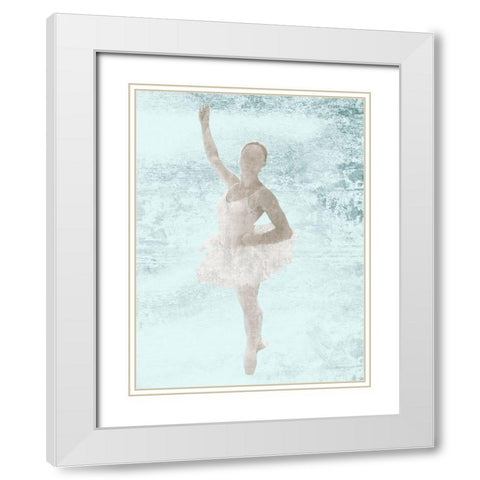 Champion 2 White Modern Wood Framed Art Print with Double Matting by Lewis, Sheldon