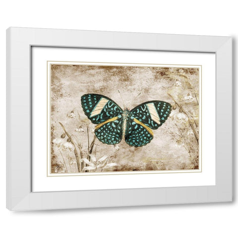 Beauty From Within 3 White Modern Wood Framed Art Print with Double Matting by Lewis, Sheldon