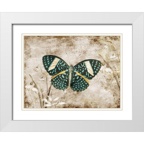 Beauty From Within 3 White Modern Wood Framed Art Print with Double Matting by Lewis, Sheldon