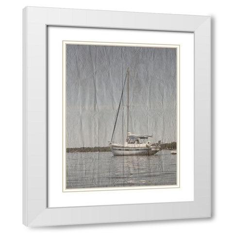 Yacht Club 5 White Modern Wood Framed Art Print with Double Matting by Lewis, Sheldon
