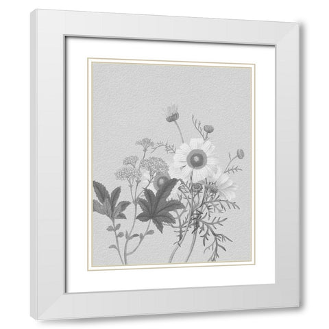 Parisian Spring 2 White Modern Wood Framed Art Print with Double Matting by Lewis, Sheldon