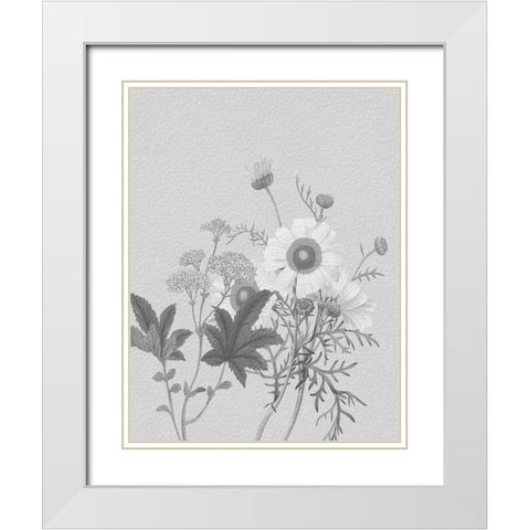 Parisian Spring 2 White Modern Wood Framed Art Print with Double Matting by Lewis, Sheldon