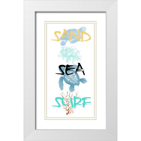 Deep Sea Dive 2 White Modern Wood Framed Art Print with Double Matting by Lewis, Sheldon