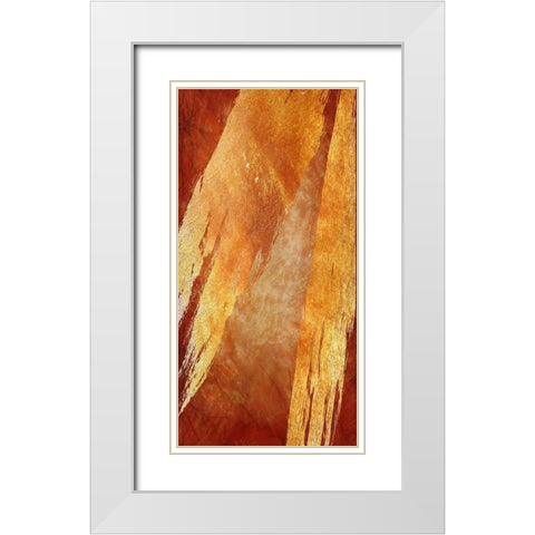 Grenville 1 White Modern Wood Framed Art Print with Double Matting by Lewis, Sheldon