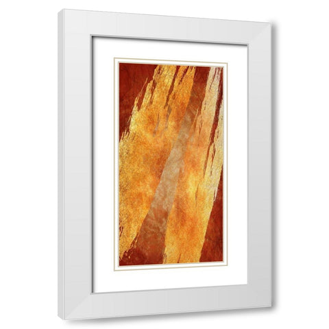 Grenville 2 White Modern Wood Framed Art Print with Double Matting by Lewis, Sheldon