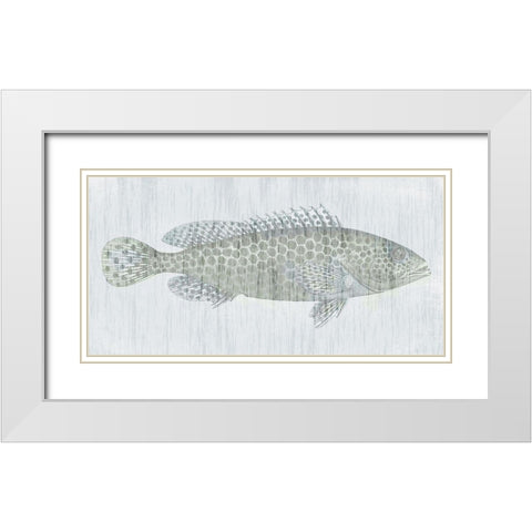 Catch Me If You Can White Modern Wood Framed Art Print with Double Matting by Lewis, Sheldon