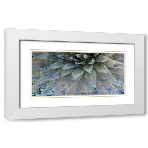 Mantle White Modern Wood Framed Art Print with Double Matting by Lewis, Sheldon