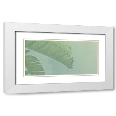 In The Shade White Modern Wood Framed Art Print with Double Matting by Lewis, Sheldon