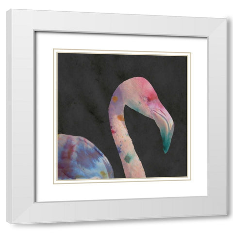 Colomingo 2 White Modern Wood Framed Art Print with Double Matting by Lewis, Sheldon