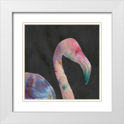 Colomingo 2 White Modern Wood Framed Art Print with Double Matting by Lewis, Sheldon