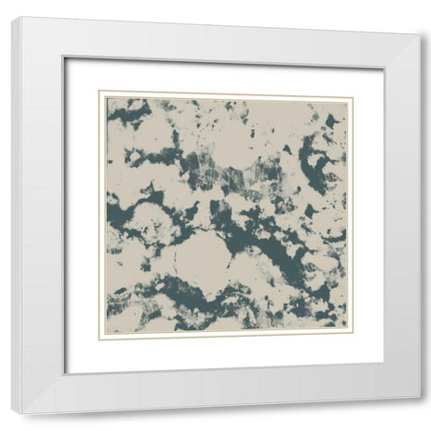 Ceramic White Modern Wood Framed Art Print with Double Matting by Lewis, Sheldon