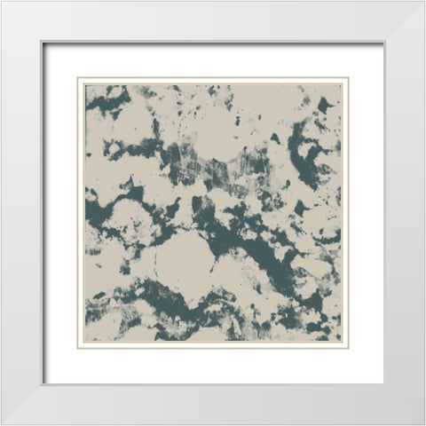 Ceramic White Modern Wood Framed Art Print with Double Matting by Lewis, Sheldon