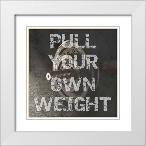 Your Own Weight White Modern Wood Framed Art Print with Double Matting by Lewis, Sheldon