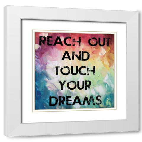 Bright Dream White Modern Wood Framed Art Print with Double Matting by Lewis, Sheldon
