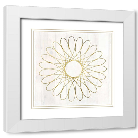 Royal Gate 2 White Modern Wood Framed Art Print with Double Matting by Lewis, Sheldon