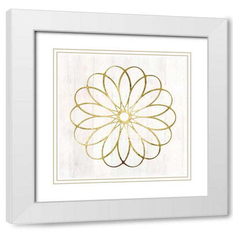 Royal Gate 3 White Modern Wood Framed Art Print with Double Matting by Lewis, Sheldon