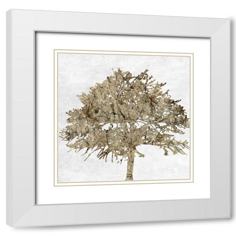 Time Stood Stilll White Modern Wood Framed Art Print with Double Matting by Lewis, Sheldon