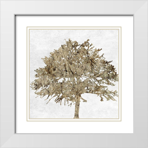 Time Stood Stilll White Modern Wood Framed Art Print with Double Matting by Lewis, Sheldon