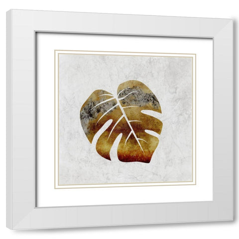 Tossed By The Wind 1 White Modern Wood Framed Art Print with Double Matting by Lewis, Sheldon