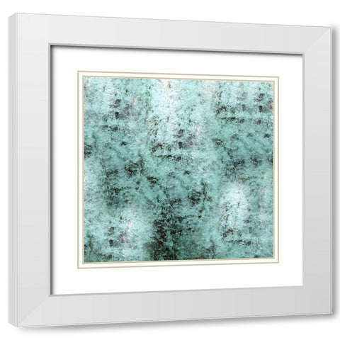 Grentique White Modern Wood Framed Art Print with Double Matting by Lewis, Sheldon