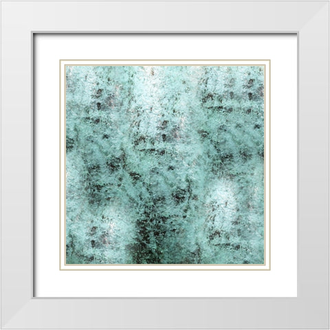 Grentique White Modern Wood Framed Art Print with Double Matting by Lewis, Sheldon