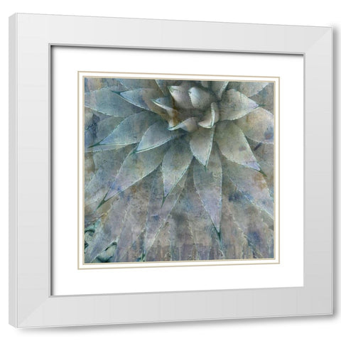 Mantle White Modern Wood Framed Art Print with Double Matting by Lewis, Sheldon