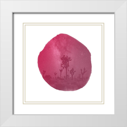 Colored Sky White Modern Wood Framed Art Print with Double Matting by Lewis, Sheldon