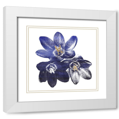 Indi Potion #2 White Modern Wood Framed Art Print with Double Matting by Lewis, Sheldon