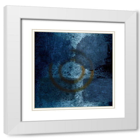Mississippi  Blues White Modern Wood Framed Art Print with Double Matting by Lewis, Sheldon
