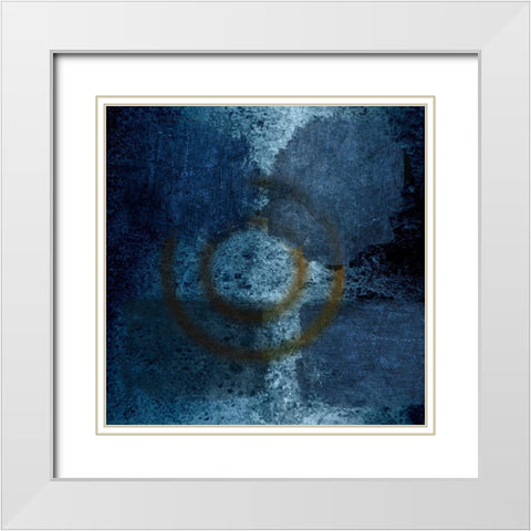Mississippi  Blues White Modern Wood Framed Art Print with Double Matting by Lewis, Sheldon