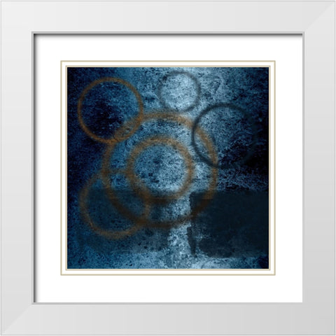 Mississippi  Blues 2 White Modern Wood Framed Art Print with Double Matting by Lewis, Sheldon