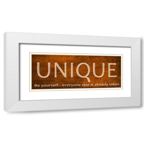 Unique White Modern Wood Framed Art Print with Double Matting by Greene, Taylor