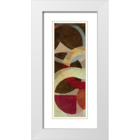 HALO WEAVE III White Modern Wood Framed Art Print with Double Matting by Greene, Taylor