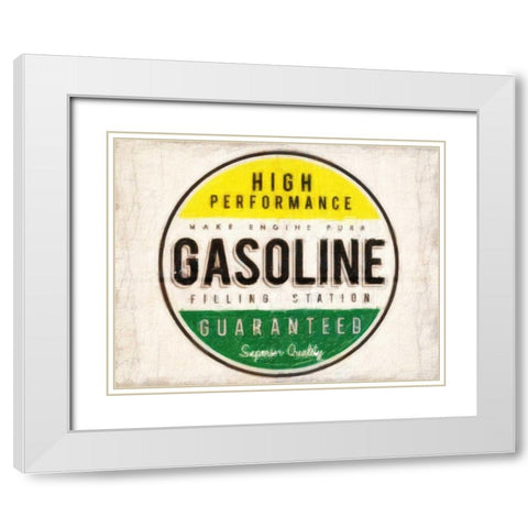 HIGH  PERFORMANCE White Modern Wood Framed Art Print with Double Matting by Greene, Taylor