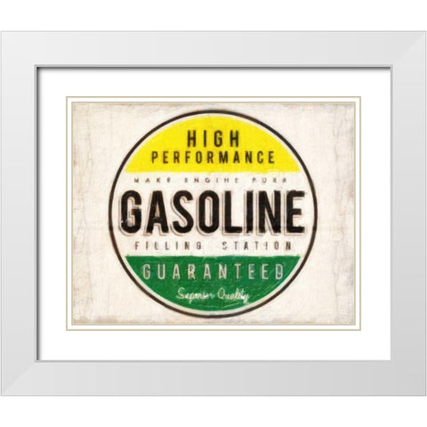 HIGH  PERFORMANCE White Modern Wood Framed Art Print with Double Matting by Greene, Taylor