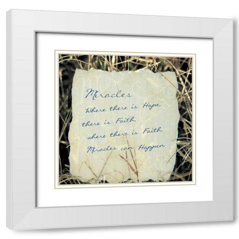 Grass 1 White Modern Wood Framed Art Print with Double Matting by Greene, Taylor