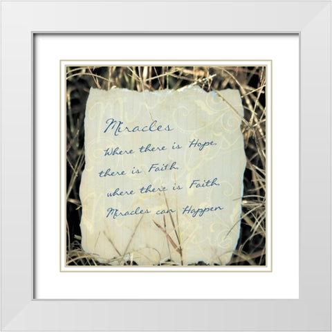 Grass 1 White Modern Wood Framed Art Print with Double Matting by Greene, Taylor