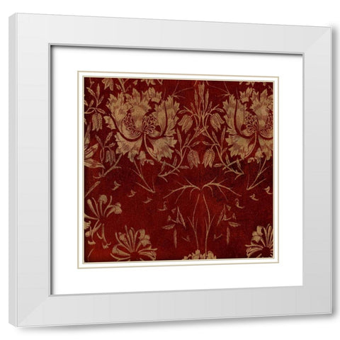 Faith White Modern Wood Framed Art Print with Double Matting by Greene, Taylor