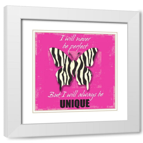 Unique White Modern Wood Framed Art Print with Double Matting by Greene, Taylor