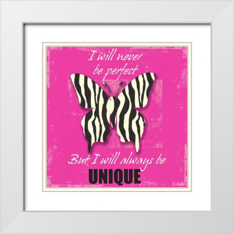 Unique White Modern Wood Framed Art Print with Double Matting by Greene, Taylor