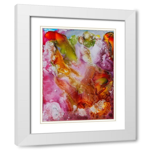 Feed Me To The Waves White Modern Wood Framed Art Print with Double Matting by Troisi, Jonny