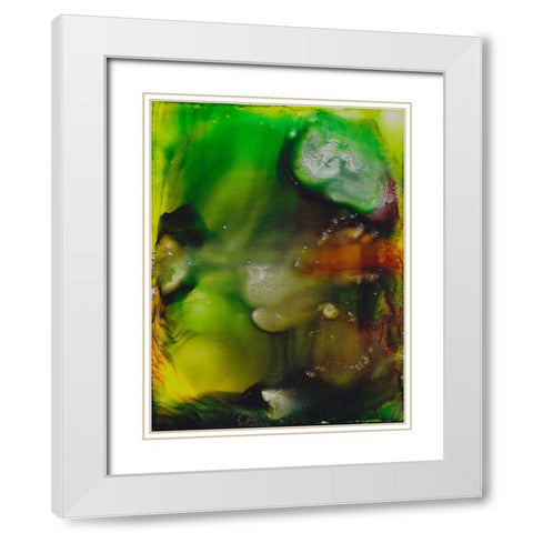 September Sun White Modern Wood Framed Art Print with Double Matting by Troisi, Jonny