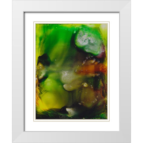 September Sun White Modern Wood Framed Art Print with Double Matting by Troisi, Jonny