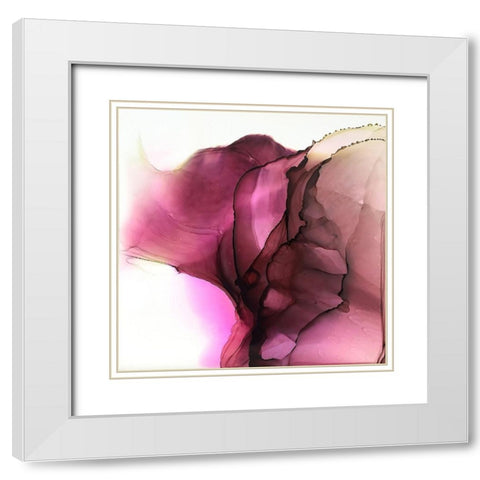 Euclid White Modern Wood Framed Art Print with Double Matting by Troisi, Jonny