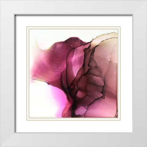 Euclid White Modern Wood Framed Art Print with Double Matting by Troisi, Jonny
