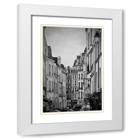 Between The Mouftard 1 White Modern Wood Framed Art Print with Double Matting by Telik, Tracey