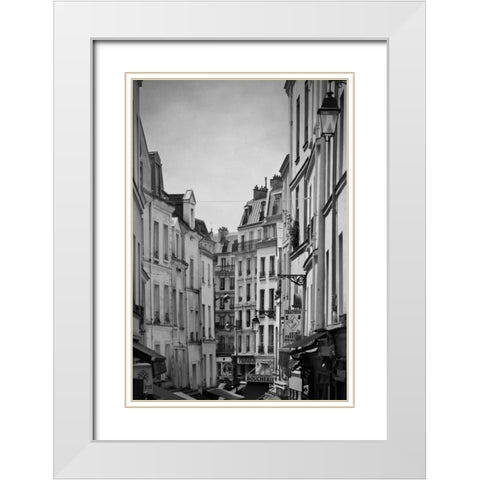 Between The Mouftard 1 White Modern Wood Framed Art Print with Double Matting by Telik, Tracey