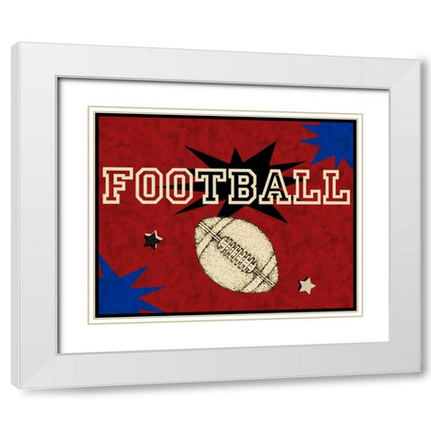 Pig Skin White Modern Wood Framed Art Print with Double Matting by Pazan, Tony