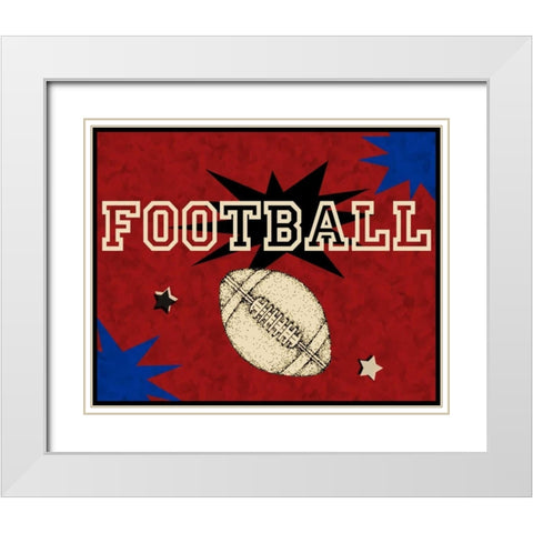 Pig Skin White Modern Wood Framed Art Print with Double Matting by Pazan, Tony