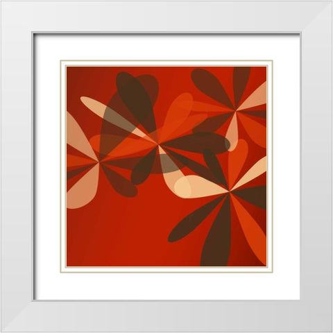Spice Tone White Modern Wood Framed Art Print with Double Matting by Pazan, Tony